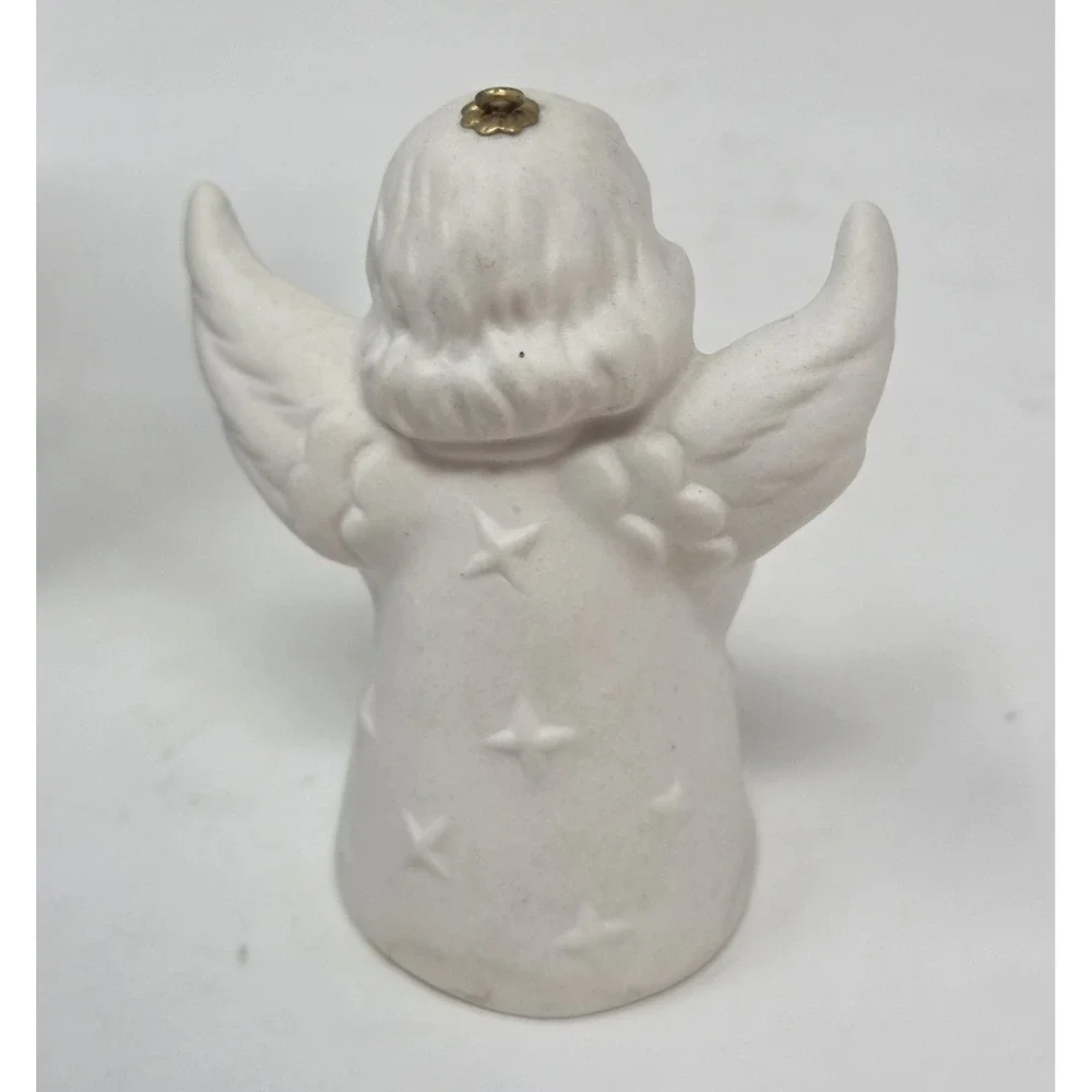 Goebel 1977 2nd Edition Angel Bell Christmas Ornament yellow Tree box